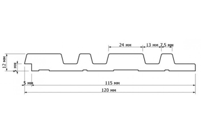 Декоративная панель HIWOOD LV122 NP