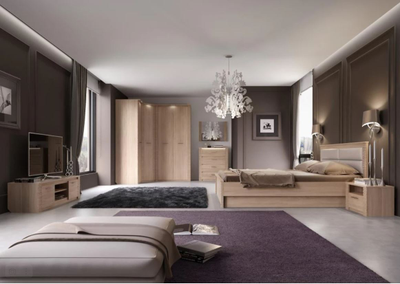 Спальня Элана дуб сонома комплект № 1