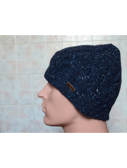 Меланжевая шапка Vizio мужская шапка из меланжевой пряжи