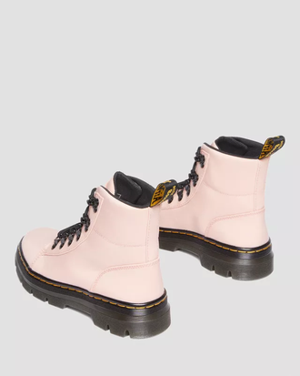 Ботинки Dr. Martens Combs Women's Nylon Peach Beige