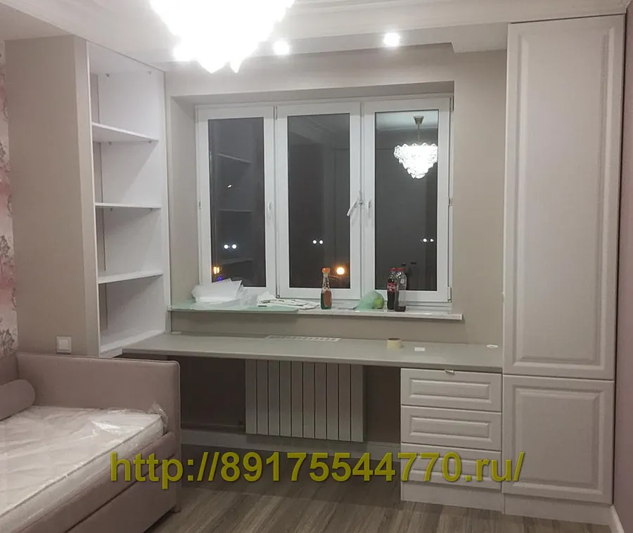 022 Фасады МДФ, цвет фарфор.
Цвет ЛДСП Egger, W1200 Фарфор белый, структура ST9
