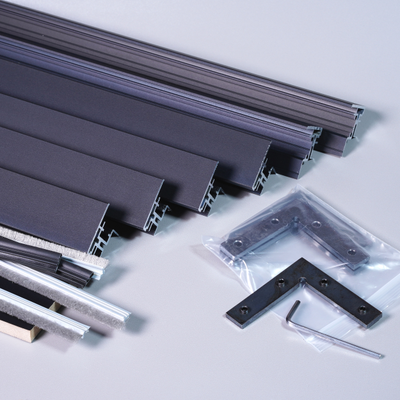 P-kit-APE100-125 анод черный для проема до 1000х2400 мм