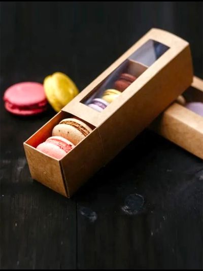 Коробка с макарон "Mini"