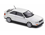 Масштабная модель Audi S2 coupe 1992 белый