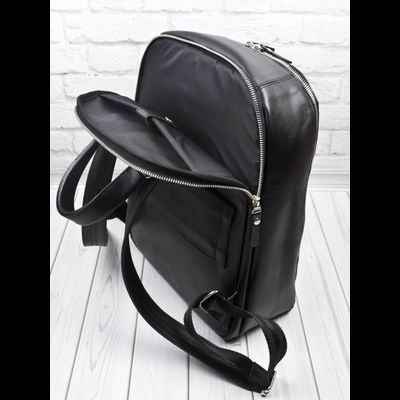 Женский кожаный рюкзак Vicenza Premium black (арт. 
3105-51)