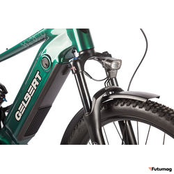 Электровелосипед Gelbert Alcor зеленый