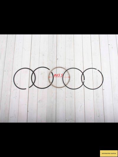 Кольца поршневые 4T d=65,5mm 165FMM (CB250D-G) 165FMM (CBB250)