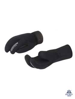 Рукавицы неопреновые 7мм AQUATICS 3х-палые AQ200-16 м/т н/ОП р.XL