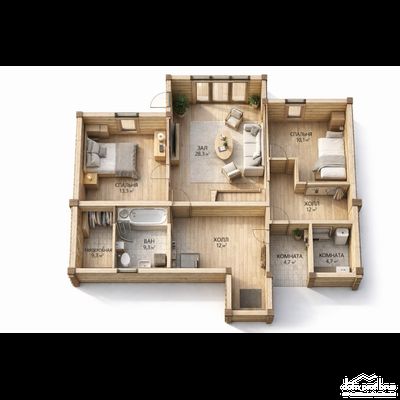 Живописный 154м2 12х10