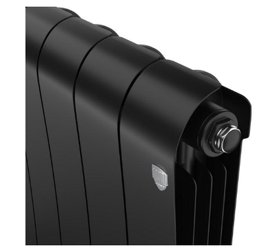 Радиатор биметаллический Royal Thermo Infinity 500/8 Noir Sable (1376 Вт., черный)