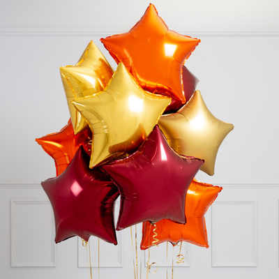 Звезды фольгированные 18 дюймов (46 сантиметров)