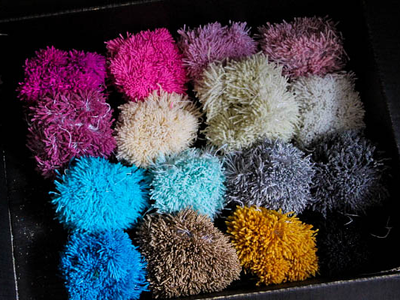 Тычинки Сахарные около 140 нитей , цвет черный