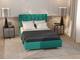 Двуспальная кровать Prime 180 на 200 (Серый)