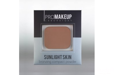 PROMAKEUP laboratory SUNLIGHT SKIN компактная бронзирующая пудра. Тон 302