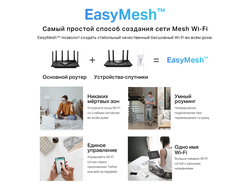 Wi-Fi роутер TP-Link Archer AX53 (AX3000) Черный