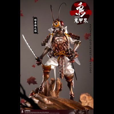 Самурай-кузнечик, медный - КОЛЛЕКЦИОННАЯ ФИГУРКА 1/12 Soldier - Gweitong series 2 (CT00C) - CROW TOYS