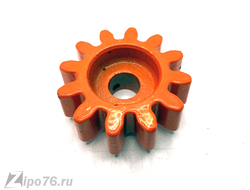 Шестерня для бетономешалки 12 зубов 17мм отверстие HCM450