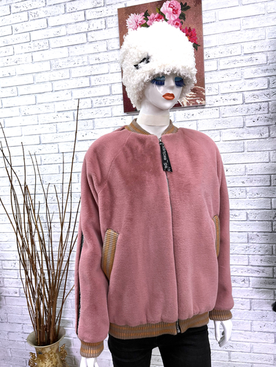 Куртка автоледи из эко меха модель 123