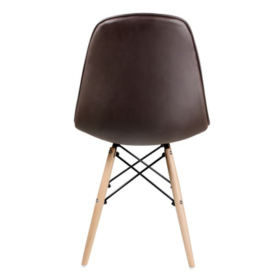Дизайнерский стул «Квадро», WX-301 (коричневый)