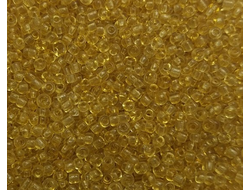 Бисер Китайский №8-2 песочный прозрачный, 50 грамм