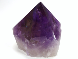 Аметист, аметрин, кристалл полированный со спиленным основанием (79*73*62 мм, 448 г) №37661