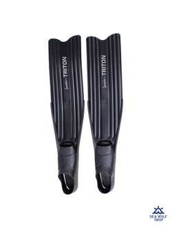 Ласты длинные 47/48 Marlin TRITON black сред.жестк. XXL