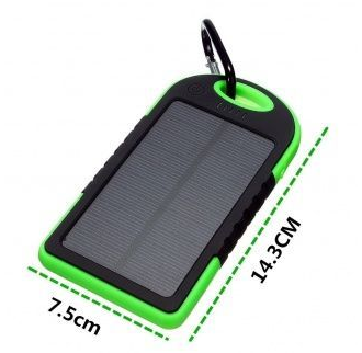 POWER BANK НА СОЛНЕЧНЫХ БАТАРЕЯХ SOLAR CHARGER 5000 MAH ОПТОМ