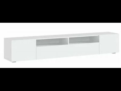 СИТИ подвесная Тумба ТВ (2000х330х346 мм), Белый