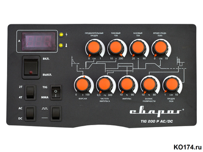 купить Сварочный инвертор TIG Сварог TECH TIG 200 P AC/DC (E101) в челябинске цена на сайте