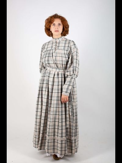 Платье "Поморское" в клетку