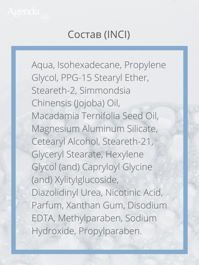 Маска антисеборейная Agenda, 50 мл