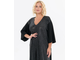 Нарядная удлиненная туника-платье  Арт. 2916535 (Цвет черный) Размеры 50-80