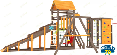 Всесезонная площадка IgraGrad С Gride с WorkOut SF1 Томск