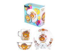 Набор посуды для завтрака "Львенок"