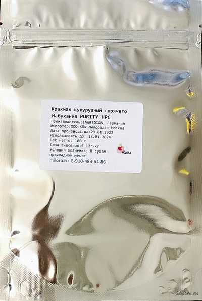 Кукурузный крахмал ingredion