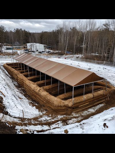 Тент Тарпаулин универсальный 3х5 м 150 г/м2 с люверсами