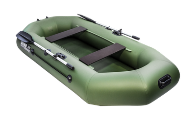 Надувная лодка Аква-Мастер 280 (двухместная, крепление под транец) mnelodku.ru