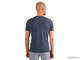 Футболка мужская серо-синяя LUXOR (р.XXL)