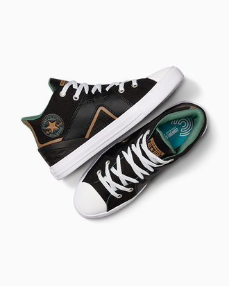 Converse Ctas Flus Ultra Play On Sport Mid Black Converse