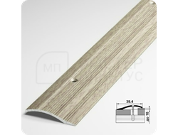 Порог разноуровневый Лука ПР 02.2700.087 Дуб беленый