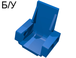 ! Б/У - Technic Seat 3 x 2 Base, Blue (2717 / 271723 / 4160887 / 4190422 / 4225498 / 4252489) - Б/У