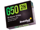 Стекла предметные с двумя лунками Levenhuk G50 2H, 50 шт.