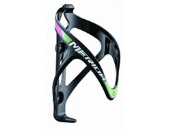 Держатель фляги Merida Bottle Cage CL-078, 148х85мм, черн./зел., 2124002619