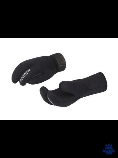 Рукавицы неопреновые 7мм Aquatics 3х-палые AQ212-09 ОП р.L