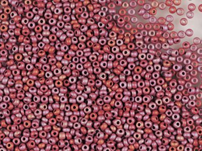 БИСЕР PRECIOSA 10/0 - 50г - 14600М МАТОВЫЙ НЕПРОЗРАЧНЫЙ РАДУЖНЫЙ КОРИЧНЕВЫЙ