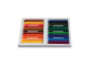 Пастель масляная художественная ЛУЧ "Люкс", 24 цвета, трехгранное сечение, 25С1510-08