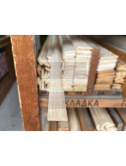 Раскладка деревянная ширина 20 мм хвойная (сосна) сращенная бессучковая