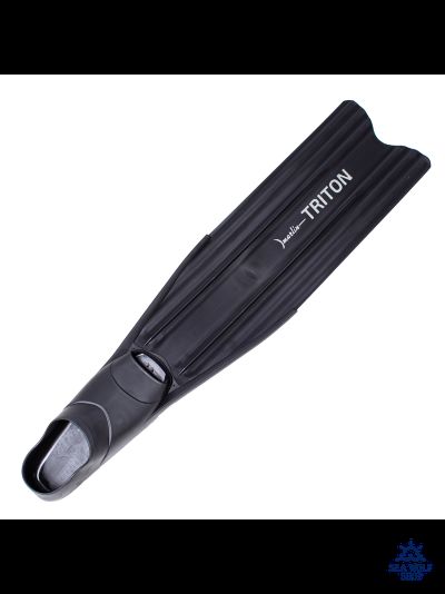 Ласты длинные 43/44 Marlin TRITON сред.жестк. black L