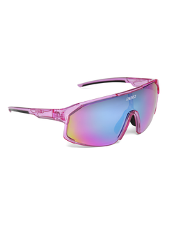 Спортивные очки KV+ ALPHA glasses pink crystal, lens peach red, SG15.12