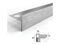 ПРОФИЛЬ ОКАНТОВОЧНЫЙ ПК 01-10НСП.2700.001 ПОЛИРОВАННЫЙ